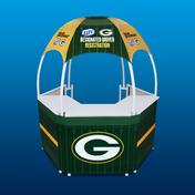 7' Gazebo Miller Lite Green Bay Packers